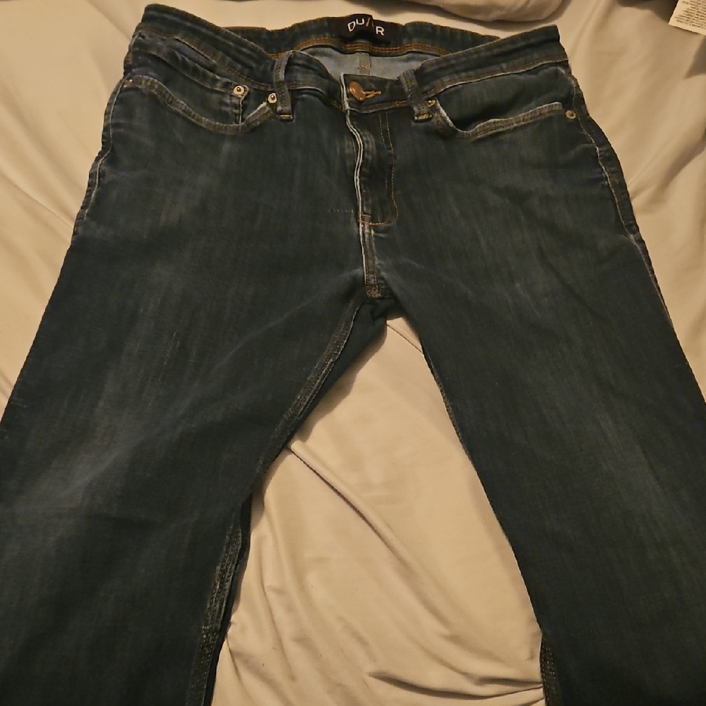 DU/ER Performance Denim Slim - Heritage Rinse - 33 / 32